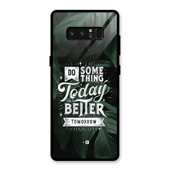 Do Something Glass Back Case for Galaxy Note 8