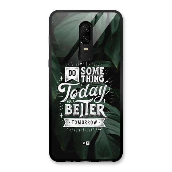 Do Something Glass Back Case for OnePlus 6