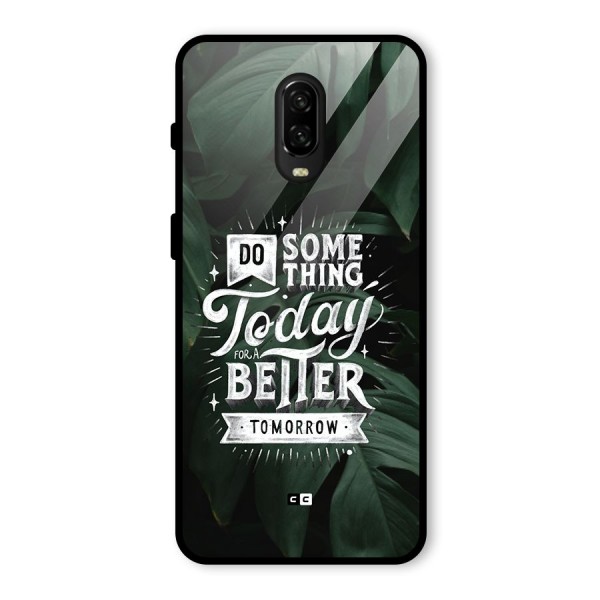 Do Something Glass Back Case for OnePlus 6T