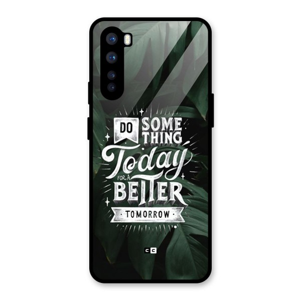 Do Something Glass Back Case for OnePlus Nord