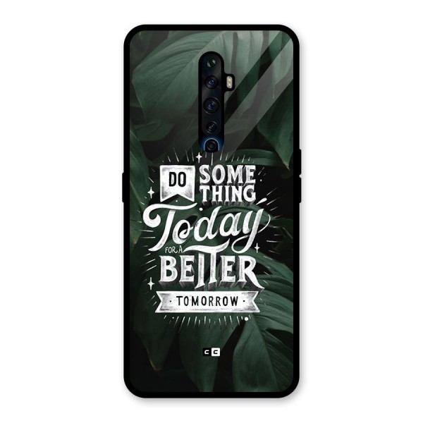 Do Something Glass Back Case for Oppo Reno2 F