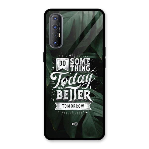 Do Something Glass Back Case for Oppo Reno3 Pro