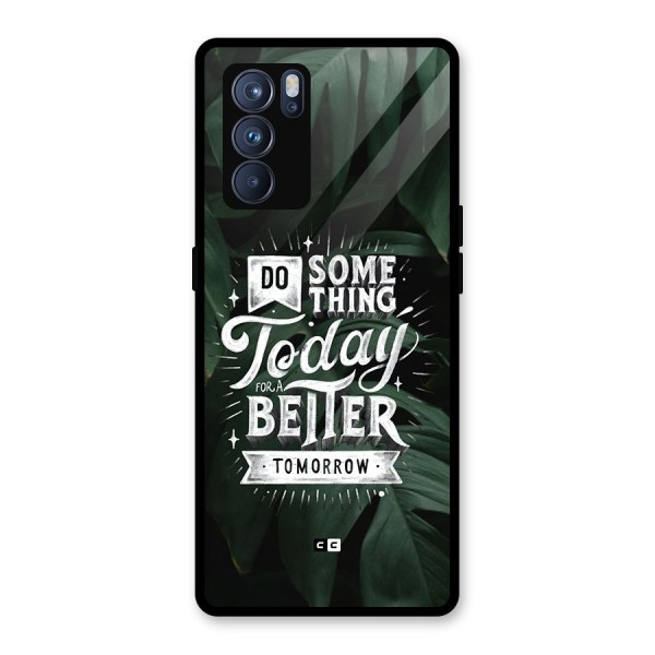 Do Something Glass Back Case for Oppo Reno6 Pro 5G