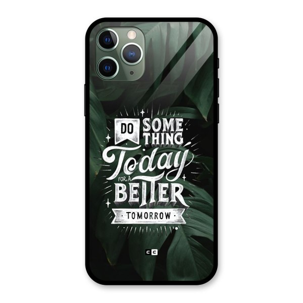 Do Something Glass Back Case for iPhone 11 Pro
