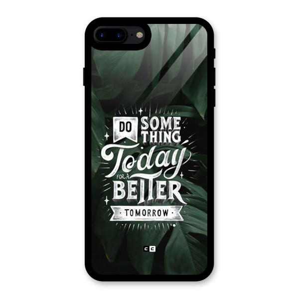 Do Something Glass Back Case for iPhone 8 Plus
