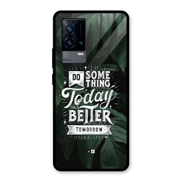 Do Something Glass Back Case for iQOO 9 5G