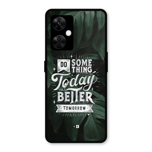 Do Something Metal Back Case for OnePlus Nord CE 3 Lite
