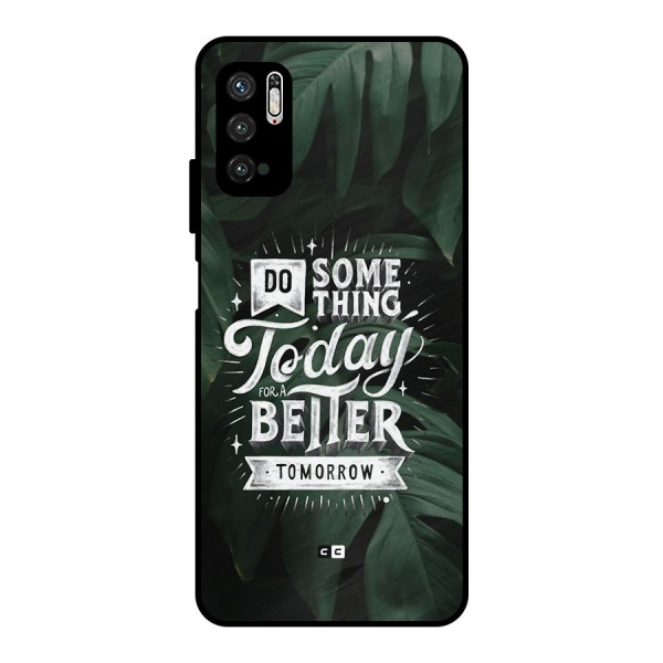 Do Something Metal Back Case for Poco M3 Pro 5G