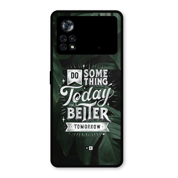 Do Something Metal Back Case for Poco X4 Pro 5G
