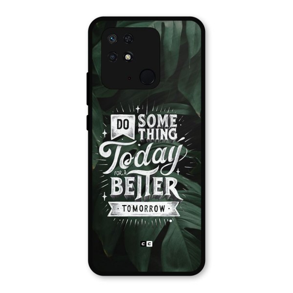 Do Something Metal Back Case for Redmi 10 Power