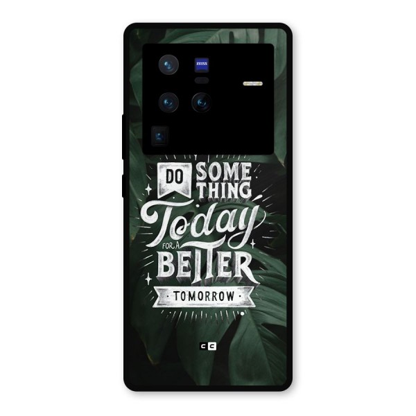 Do Something Metal Back Case for Vivo X80 Pro