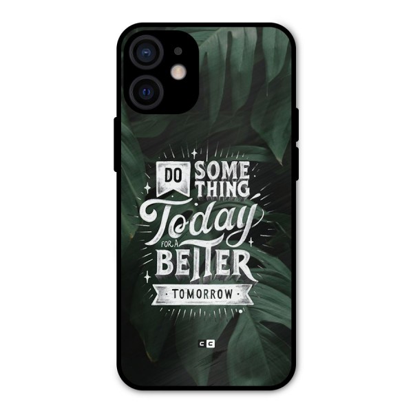 Do Something Metal Back Case for iPhone 12 Mini