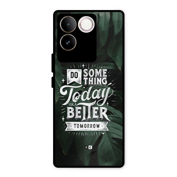Do Something Metal Back Case for iQOO Z7 Pro