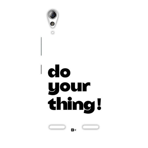 Do Your Thing Back Case for Lenovo A6000
