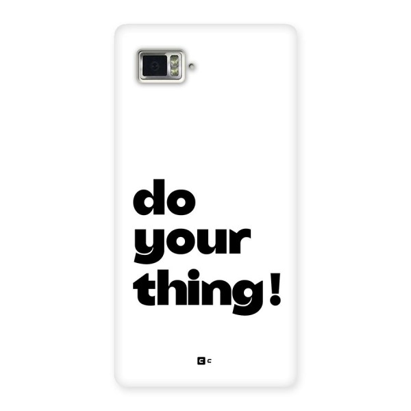 Do Your Thing Back Case for Lenovo Vibe Z2 Pro K920