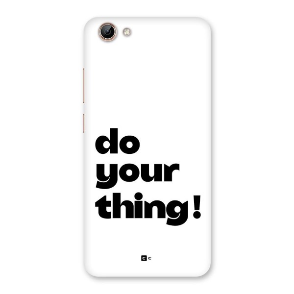 Do Your Thing Back Case for Vivo Y71i