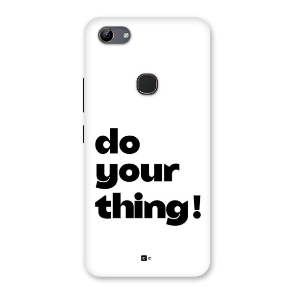Do Your Thing Back Case for Vivo Y81