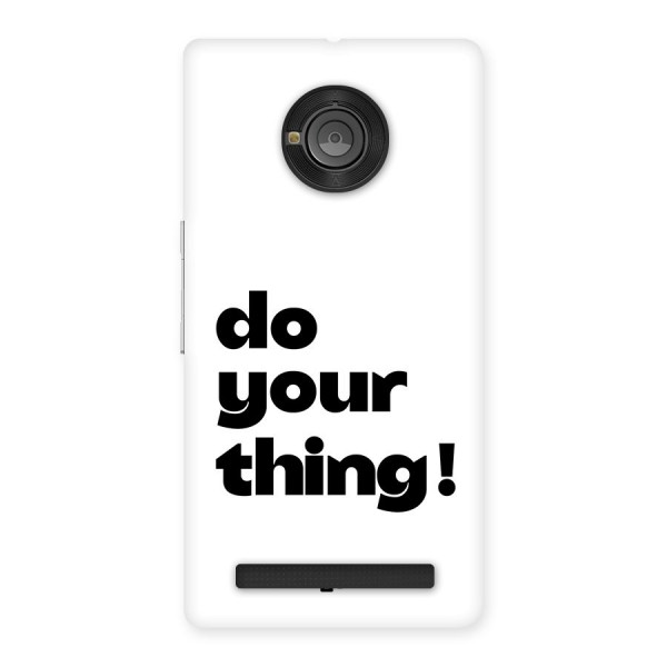 Do Your Thing Back Case for Yuphoria