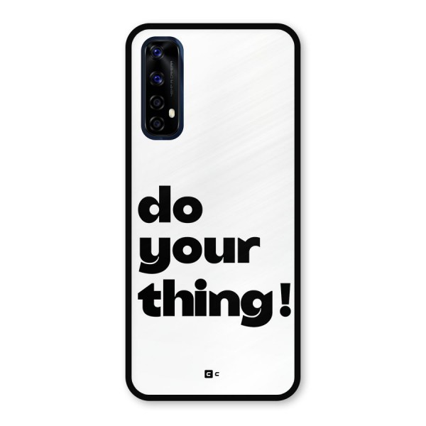 Do Your Thing Metal Back Case for Realme Narzo 20 Pro