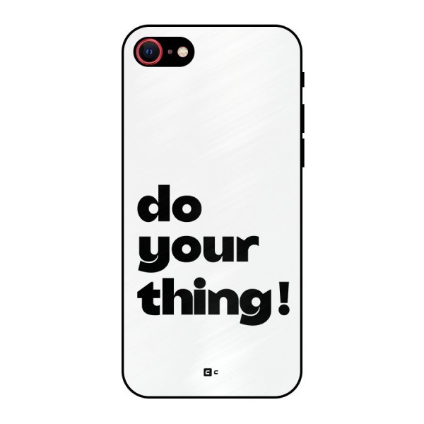 Do Your Thing Metal Back Case for iPhone SE 2022