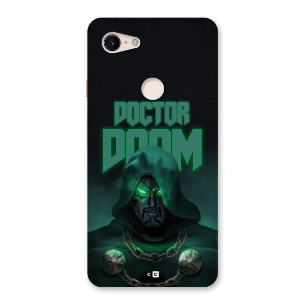 Doctor Doom Back Case for Google Pixel 3 XL