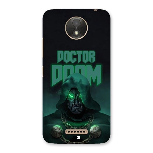 Doctor Doom Back Case for Moto C Plus