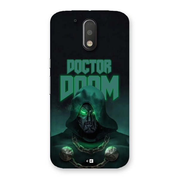 Doctor Doom Back Case for Moto G4 Plus