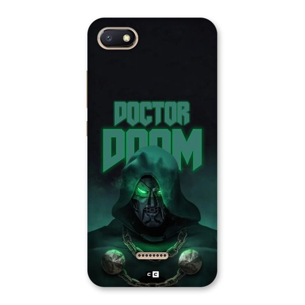 Doctor Doom Back Case for Redmi 6A