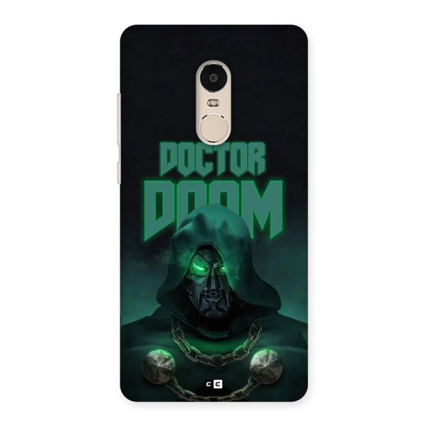Doctor Doom Back Case for Redmi Note 4