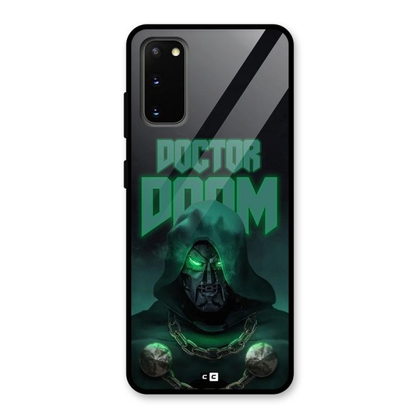 Doctor Doom Glass Back Case for Galaxy S20