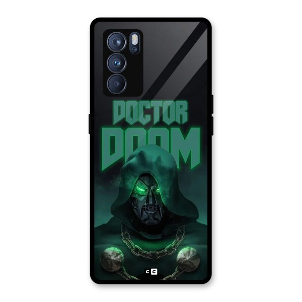 Doctor Doom Glass Back Case for Oppo Reno6 Pro 5G
