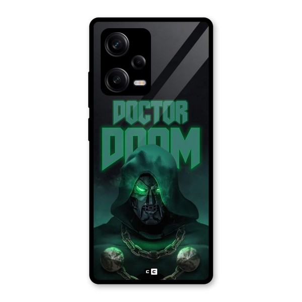 Doctor Doom Glass Back Case for Redmi Note 12 Pro