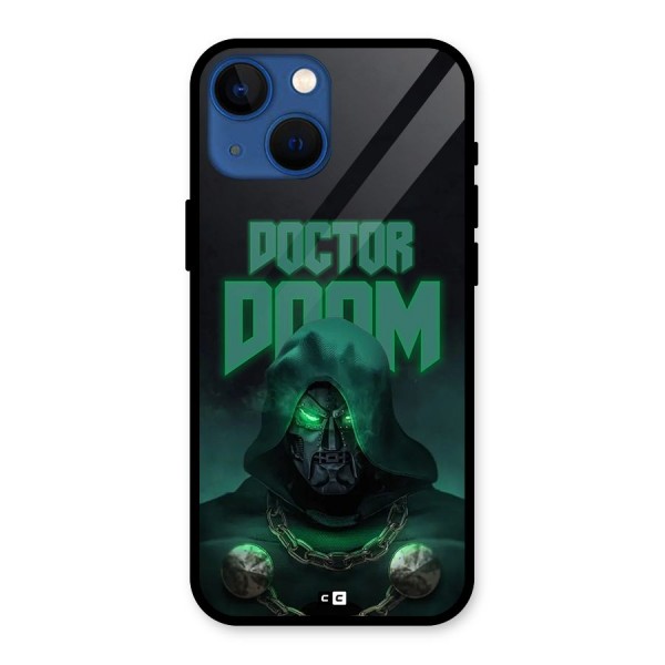 Doctor Doom Glass Back Case for iPhone 13 Mini