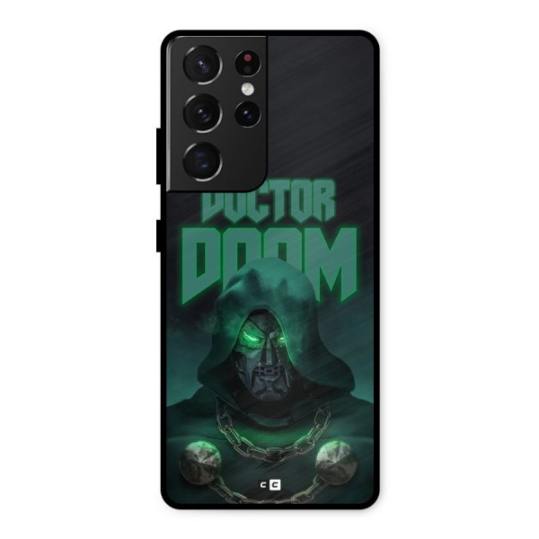 Doctor Doom Metal Back Case for Galaxy S21 Ultra 5G