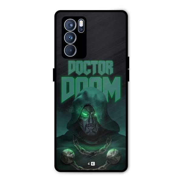 Doctor Doom Metal Back Case for Oppo Reno6 Pro 5G