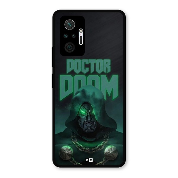 Doctor Doom Metal Back Case for Redmi Note 10 Pro