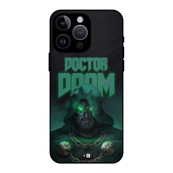 Doctor Doom Metal Back Case for iPhone 14 Pro Max