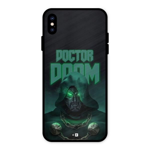 Doctor Doom Metal Back Case for iPhone XS Max
