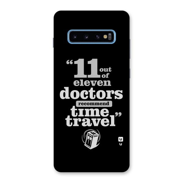 Doctors Recommend Time Travel Back Case for Galaxy S10 Plus