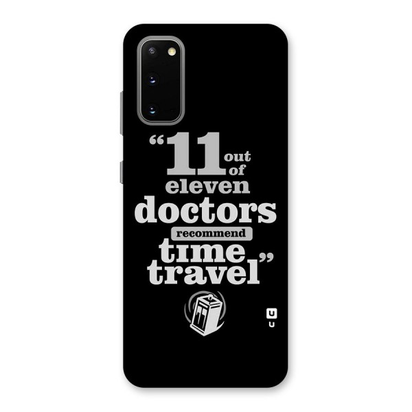 Doctors Recommend Time Travel Back Case for Galaxy S20