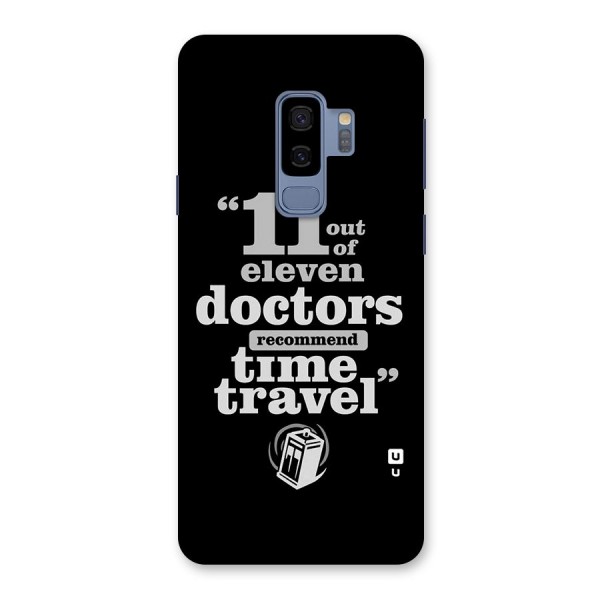 Doctors Recommend Time Travel Back Case for Galaxy S9 Plus