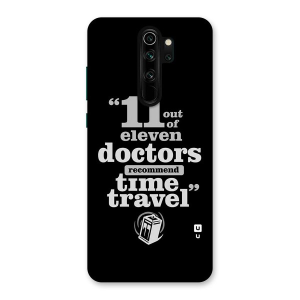 Doctors Recommend Time Travel Back Case for Redmi Note 8 Pro