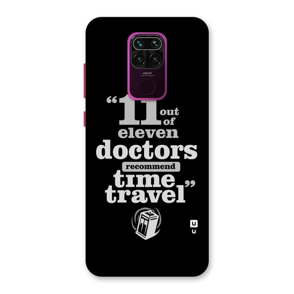 Doctors Recommend Time Travel Back Case for Redmi Note 9