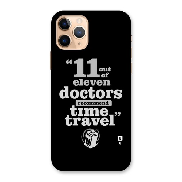 Doctors Recommend Time Travel Back Case for iPhone 11 Pro