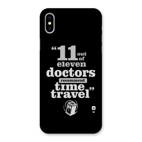 Doctors Recommend Time Travel Back Case for iPhone X