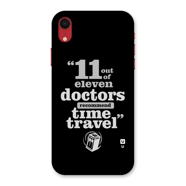 Doctors Recommend Time Travel Back Case for iPhone XR