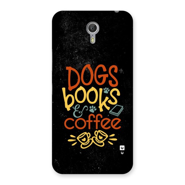 Dogs Books Coffee Back Case for Zuk Z1