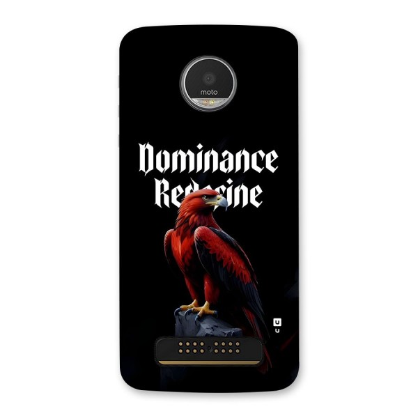 Dominance Eagle Back Case for Moto Z Play