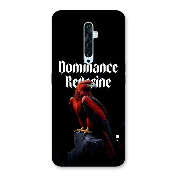 Dominance Eagle Back Case for Oppo Reno2 F