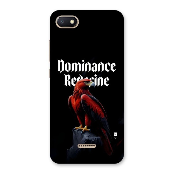 Dominance Eagle Back Case for Redmi 6A